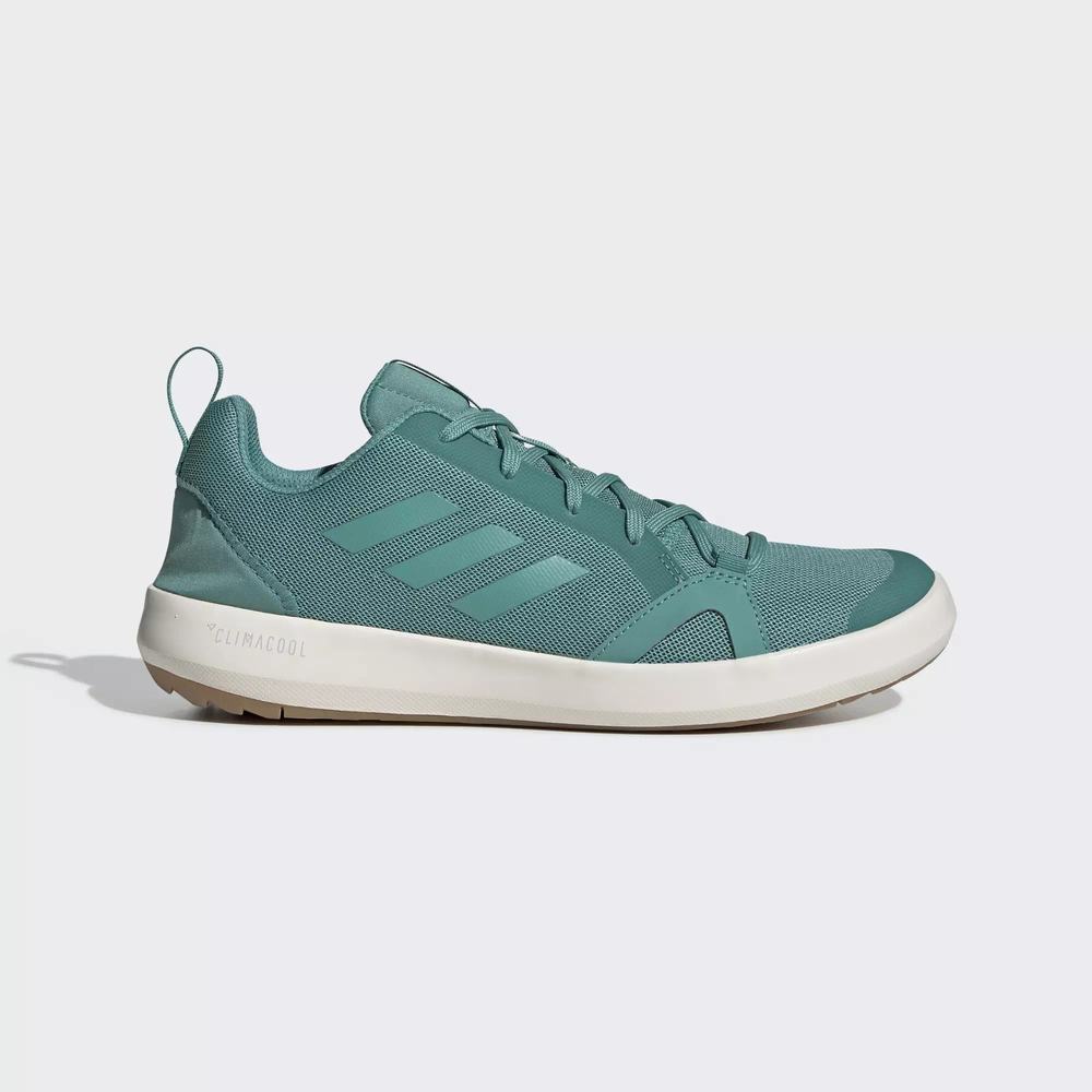 Adidas Terrex Climacool Boat Botas De Seguridad Verdes Para Hombre (MX-10960)